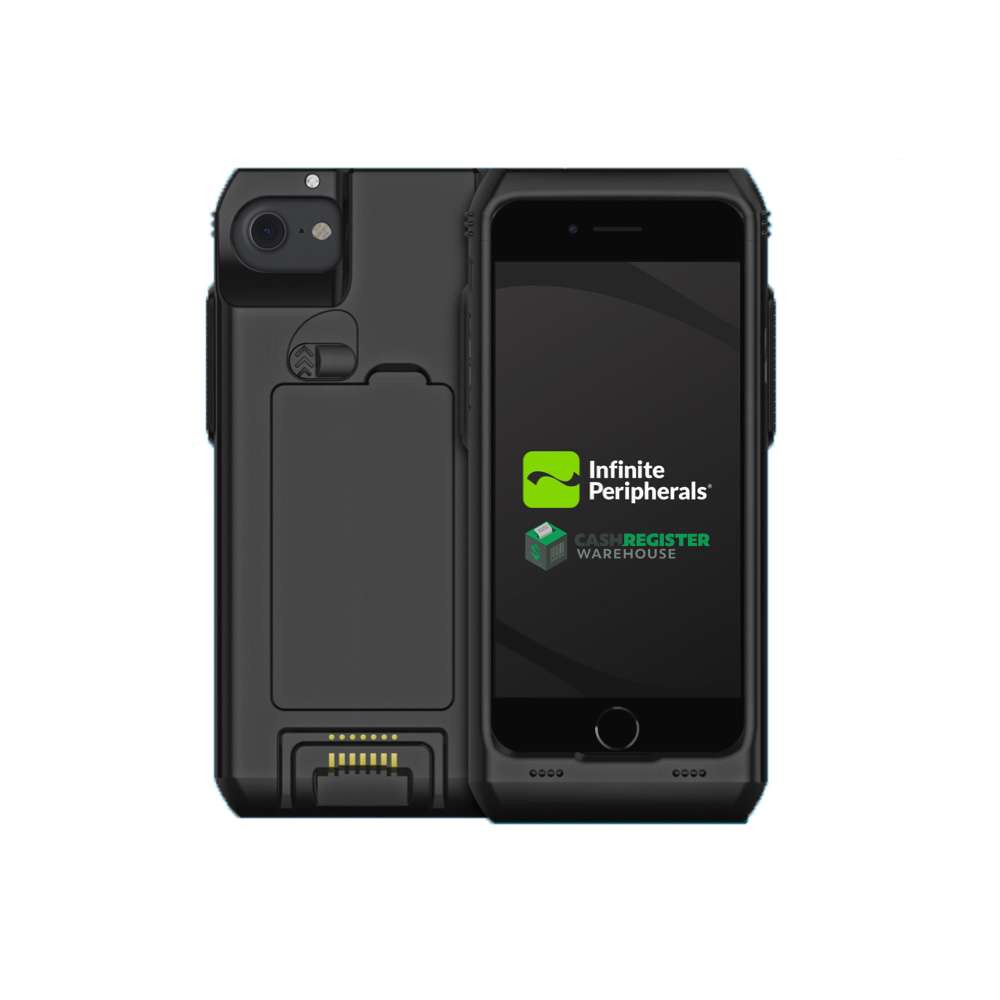 Linea Pro 7i Industrial for iPhone 6/6S/7/8 with 2D Mid-range Scanner, Bluetooth & RFID