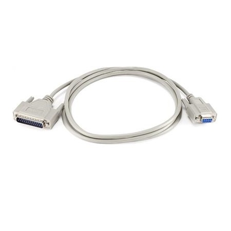 POS Printer Cable - Serial/RS232 DB9 Female to DB25 Male