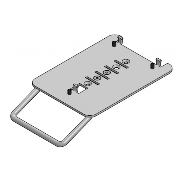 Spacepole Verifone M400 Multigrip with Handle Black