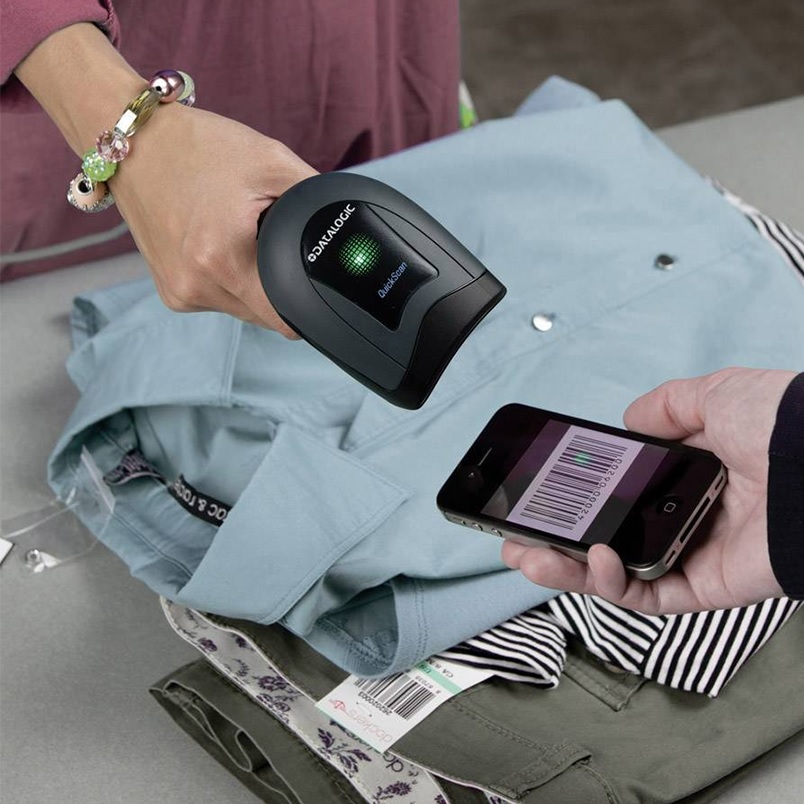 Datalogic QuickScan I QD2131 in use