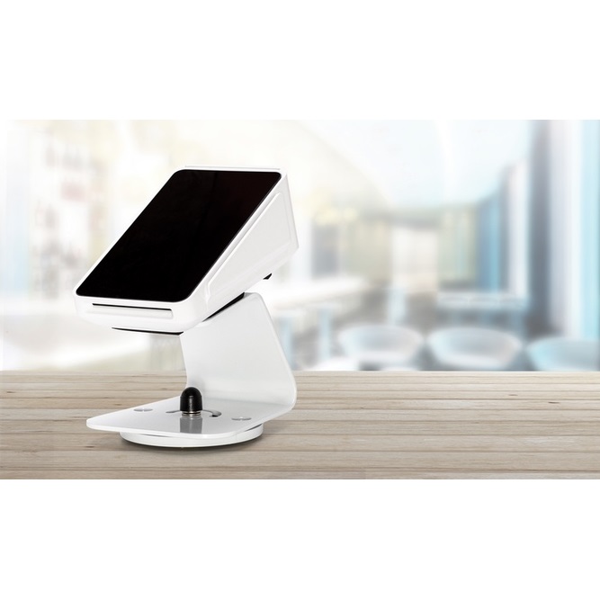 POS-mate Terminal Base White on Bench