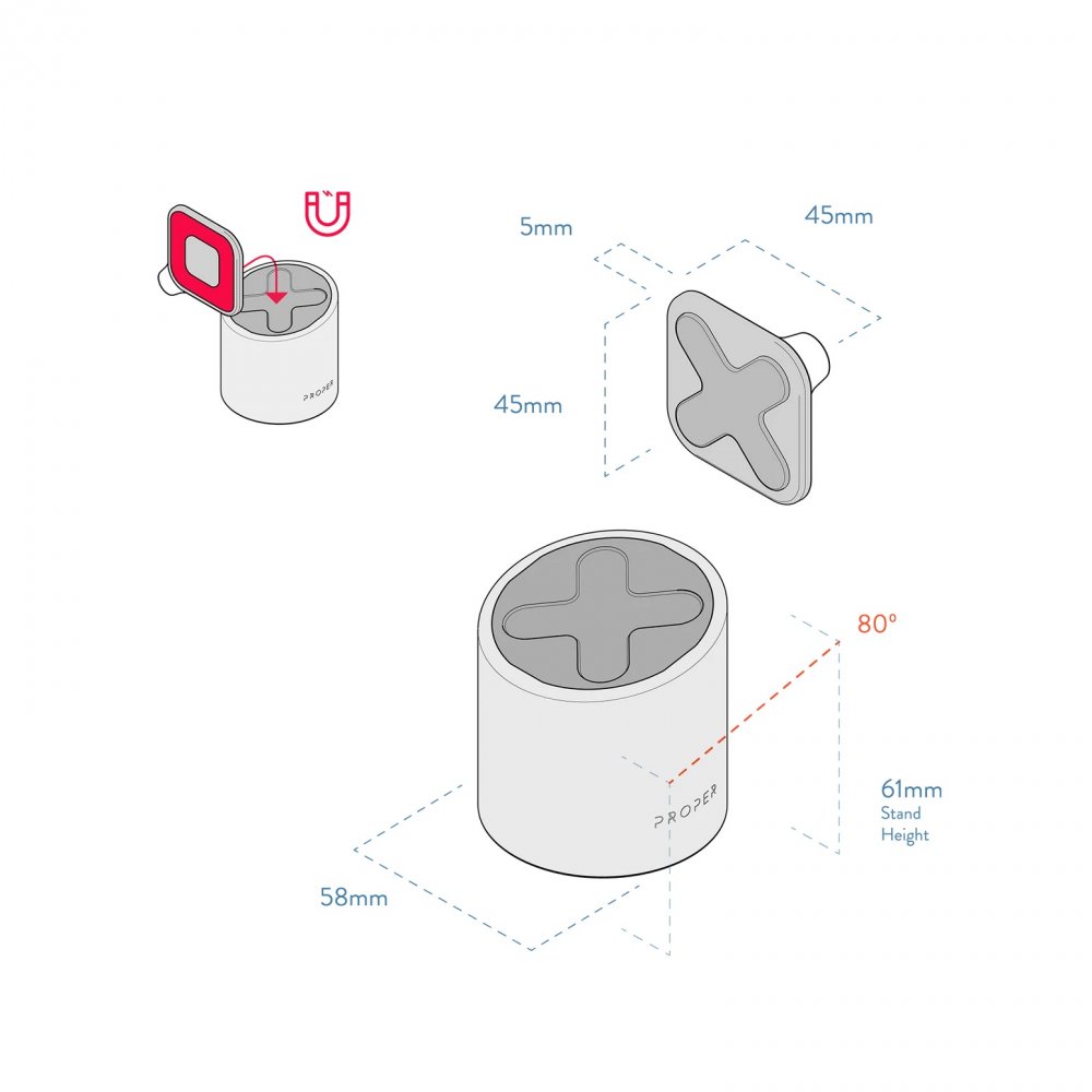 Studio Proper POS Payment Terminal Dock 