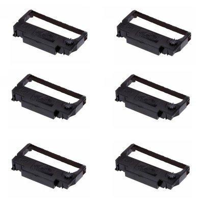 Dry Cleaning Ink Ribbon ERC-30/34/38 Black - 6 Pack